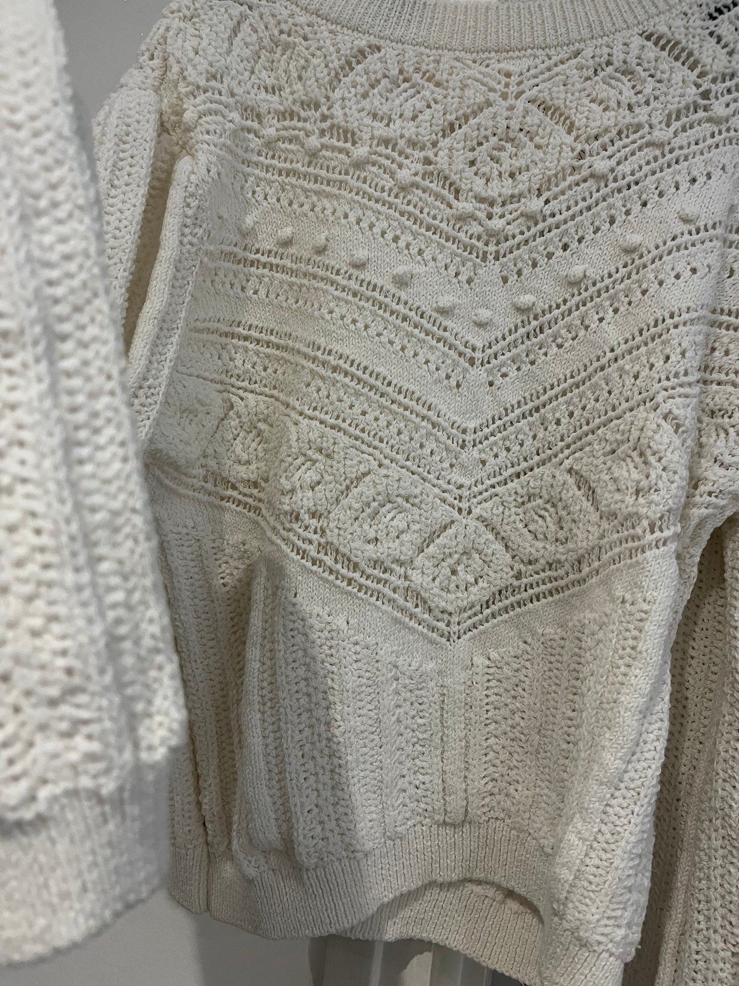 Pull écru
