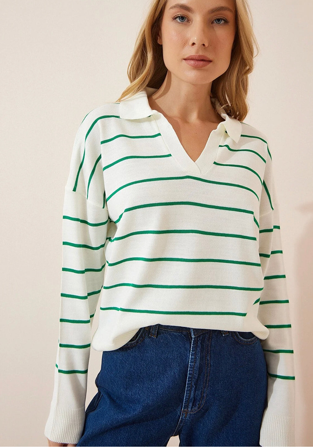Pull à rayure