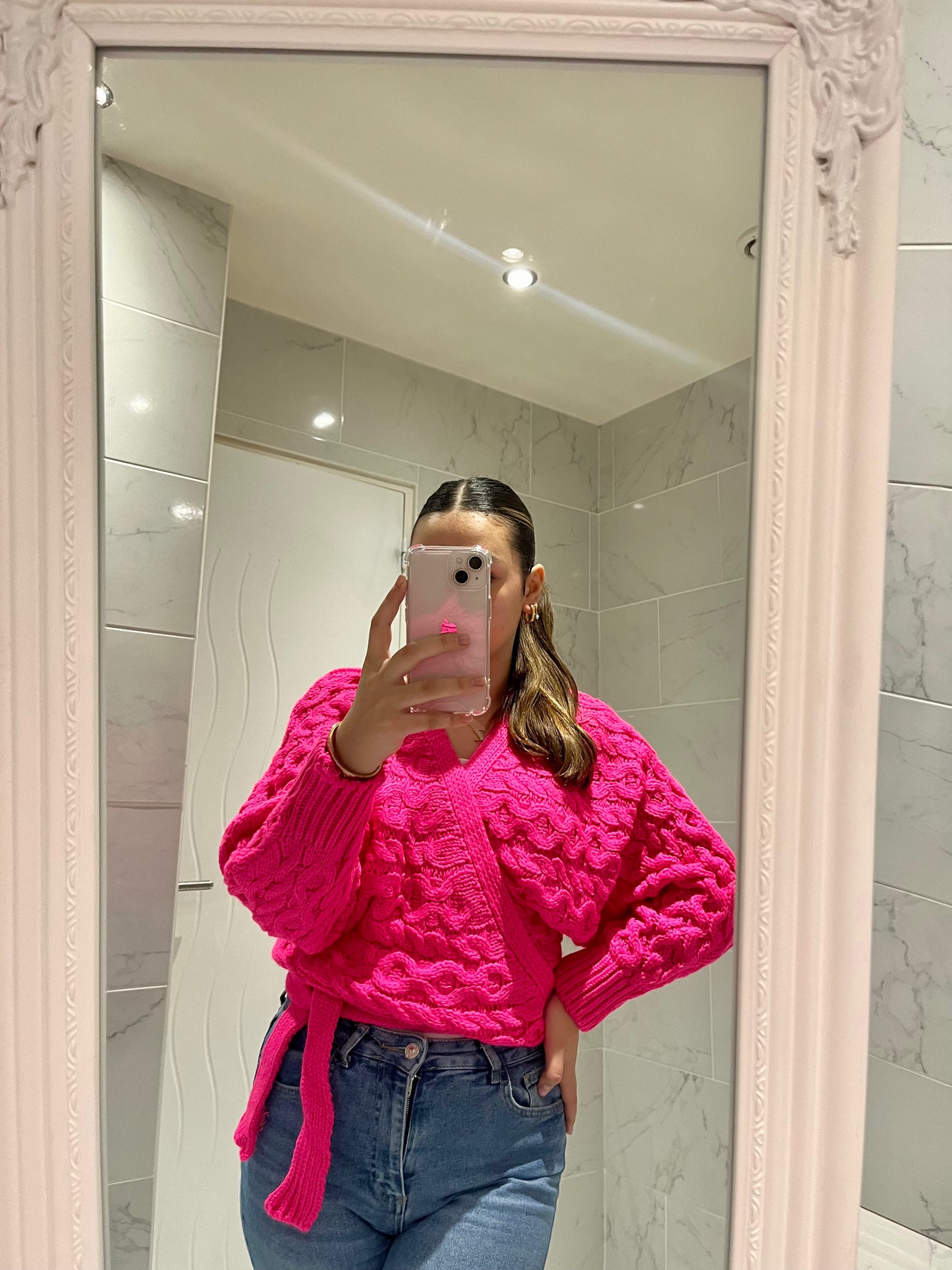 Cardigan flashy