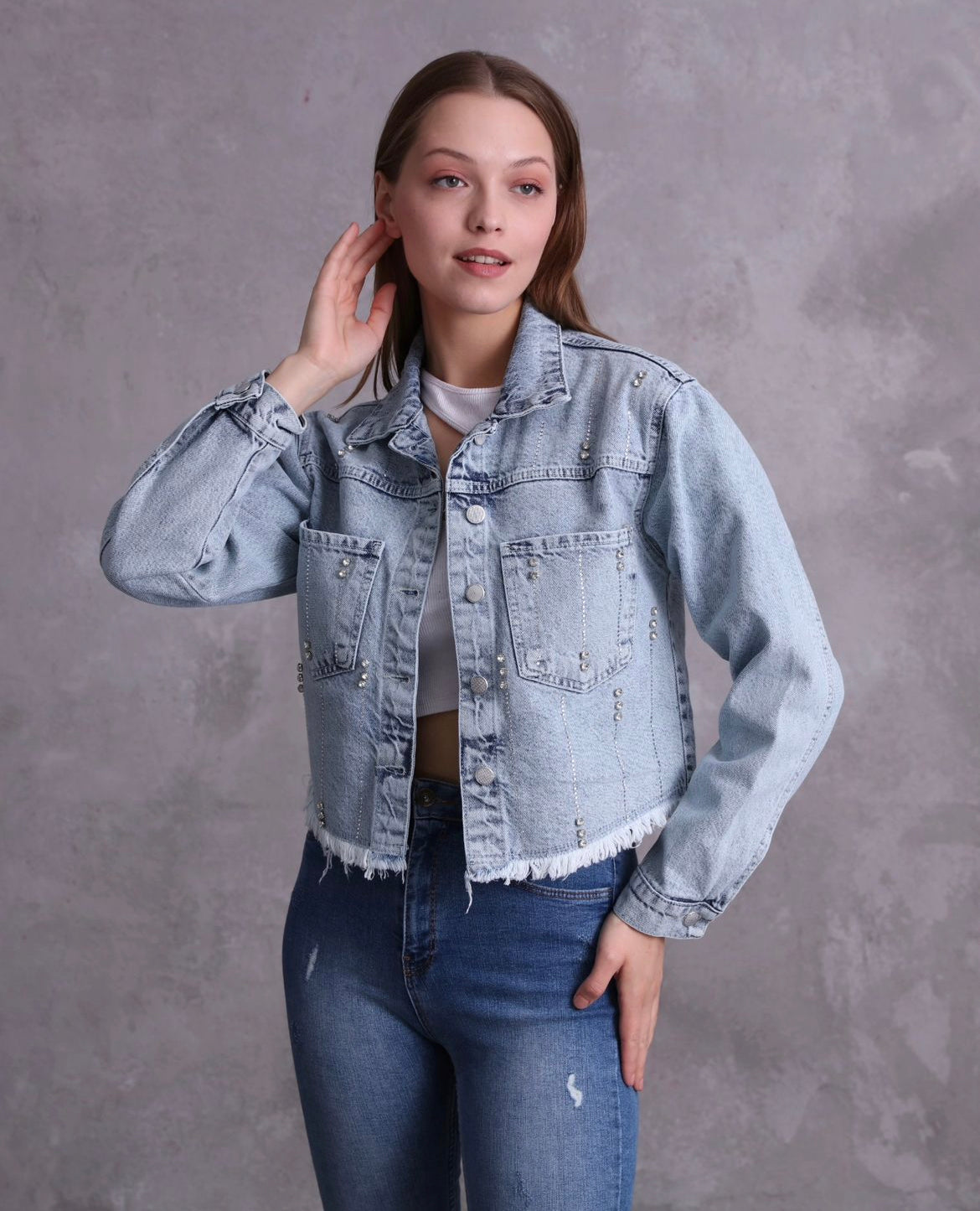 Veste en jean